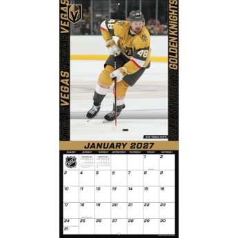 Vegas Golden Knights kalendarz NHL 2027 Wall