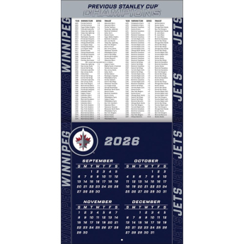Winnipeg Jets kalendarz NHL 2027 Wall