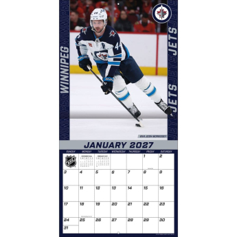 Winnipeg Jets kalendarz NHL 2027 Wall