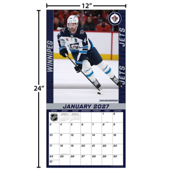 Winnipeg Jets kalendarz NHL 2027 Wall