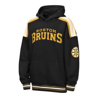 Boston Bruins dziecięca bluza z kapturem NHL Camaraderie Oversized Colorblock Fleece