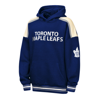 Toronto Maple Leafs dziecięca bluza z kapturem NHL Camaraderie Oversized Colorblock Fleece
