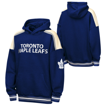 Toronto Maple Leafs dziecięca bluza z kapturem NHL Camaraderie Oversized Colorblock Fleece