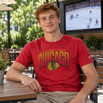 Chicago Blackhawks koszulka męska Arch Graphic red