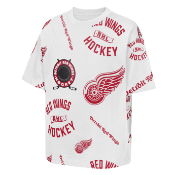 Detroit Red Wings koszulka dziecięca NHL Unstoppable All Over Print Short Sleeve Elevated