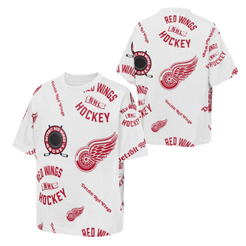 Detroit Red Wings koszulka dziecięca NHL Unstoppable All Over Print Short Sleeve Elevated