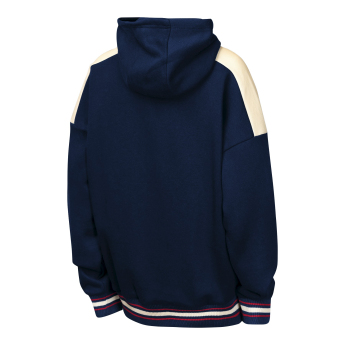 Chicago Blackhawks dziecięca bluza z kapturem NHL Camaraderie Oversized Colorblock Fleece