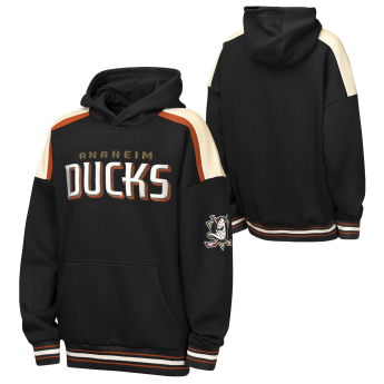 Anaheim Ducks dziecięca bluza z kapturem NHL Camaraderie Oversized Colorblock Fleece