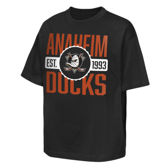 Anaheim Ducks koszulka dziecięca NHL Shot Speed Short Sleeve Elevated