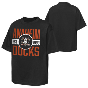 Anaheim Ducks koszulka dziecięca NHL Shot Speed Short Sleeve Elevated