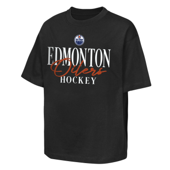 Edmonton Oilers koszulka dziecięca NHL Overtime Winner Short Sleeve Elevated