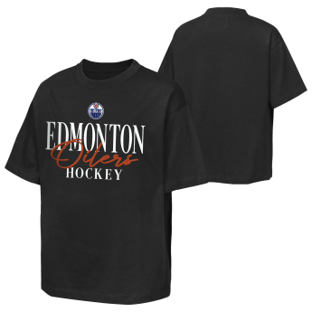 Edmonton Oilers koszulka dziecięca NHL Overtime Winner Short Sleeve Elevated