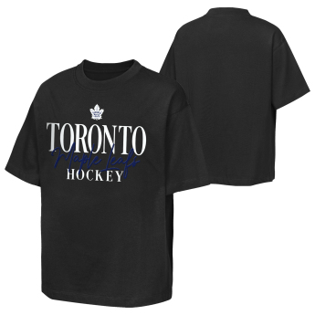 Toronto Maple Leafs koszulka dziecięca NHL Overtime Winner Short Sleeve Elevated