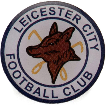 Leicester City pineska Badge Retro