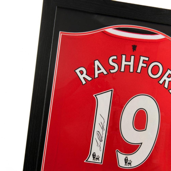 Słynni piłkarze koszulka w antyramie Manchester United Rashford Signed Shirt (Framed)