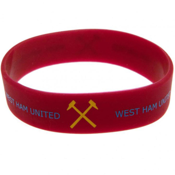 West Ham United opaska silikonowa Silicone Wristband