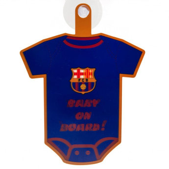 Barcelona mini body do samochodu Baby On Board Sign