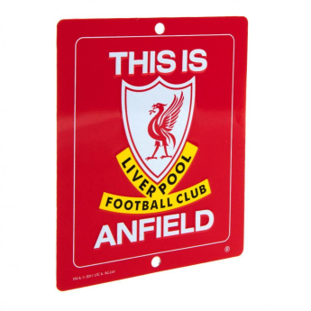 Liverpool tabliczka na okno Window Sign SQ