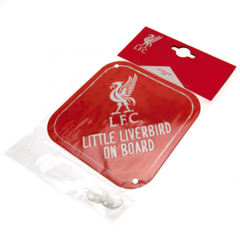 Liverpool tabiczka dziecko w samochodzie Little Dribbler