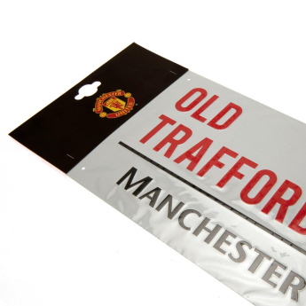 Manchester United tablica na ścianę Street Sign