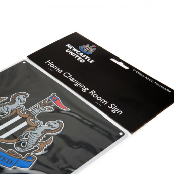 Newcastle United metalowy znak Home Changing Room Sign