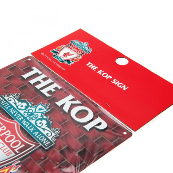 Liverpool tablica na ścianę The Kop Sign