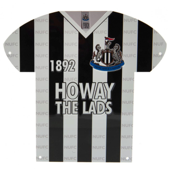 Newcastle United metalowy znak Metal Shirt Sign