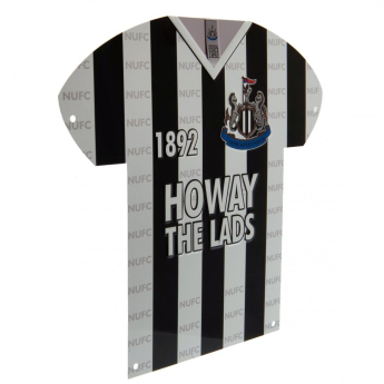Newcastle United metalowy znak Metal Shirt Sign