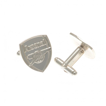 Arsenal spinki mankietowe Silver Plated Cufflinks CR