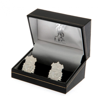 Liverpool spinki mankietowe Silver Plated Formed Cufflinks