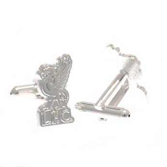 Liverpool spinki mankietowe Silver Plated Formed Cufflinks LB