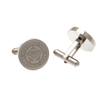 Leicester City spinki mankietowe Stainless Steel Formed Cufflinks