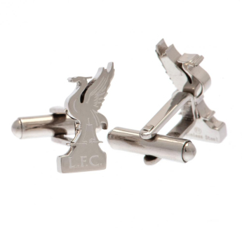 Liverpool spinki mankietowe Stainless Steel Formed Cufflinks LB