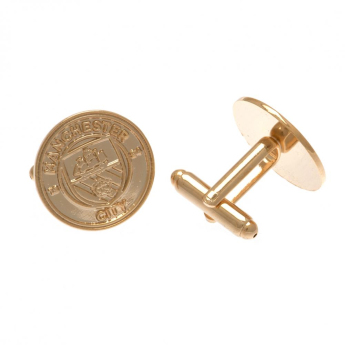 Manchester City spinki mankietowe Gold Plated Cufflinks