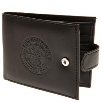 FC Celtic skórzany portfel Anti Fraud Wallet