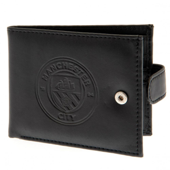 Manchester City skórzany portfel Anti Fraud Wallet