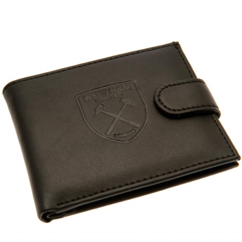 West Ham United skórzany portfel Anti Fraud Wallet