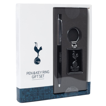 Tottenham długopis i brelok executive set black