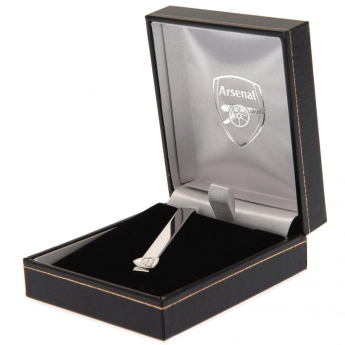 Arsenal spinka do krawata Silver Plated Tie Slide