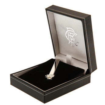 FC Rangers spinka do krawata Silver Plated Tie Slide