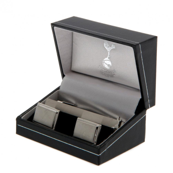 Tottenham zestaw krawat, spinka i guziczki do mankietów Tie Slide & Cufflink Set
