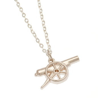 Arsenal naszyjnik z zawieszką Silver Plated Pendant & Chain GN