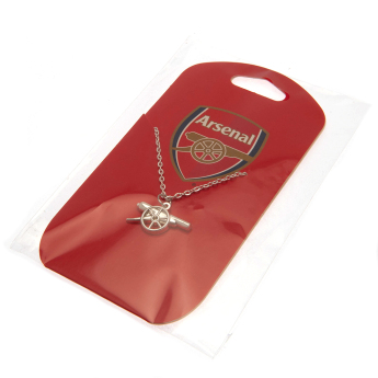 Arsenal naszyjnik z zawieszką Silver Plated Pendant & Chain GN