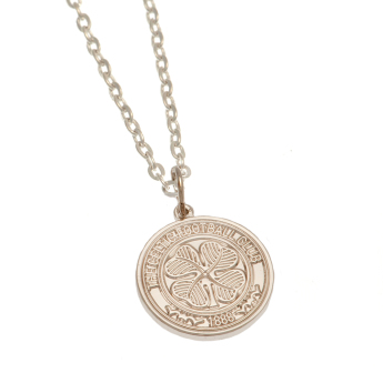 FC Celtic naszyjnik z zawieszką Silver Plated Pendant & Chain