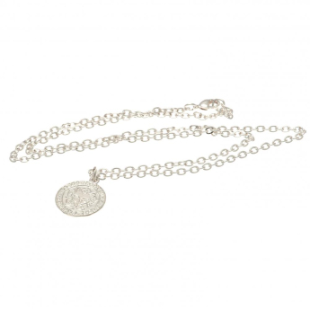 Leicester City naszyjnik z zawieszką Silver Plated Pendant & Chain