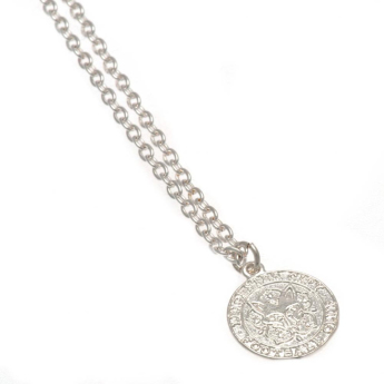 Leicester City naszyjnik z zawieszką Silver Plated Pendant & Chain
