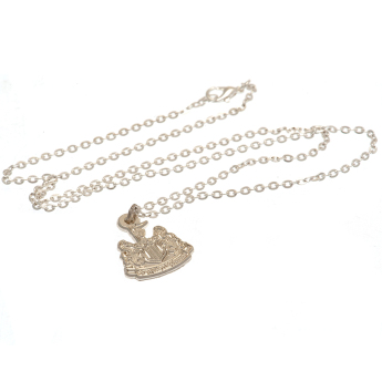 Newcastle United naszyjnik z zawieszką Silver Plated Pendant & Chain