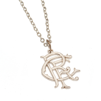 FC Rangers naszyjnik z zawieszką Silver Plated Pendant & Chain