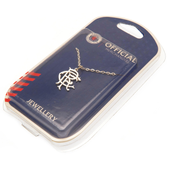FC Rangers naszyjnik z zawieszką Silver Plated Pendant & Chain