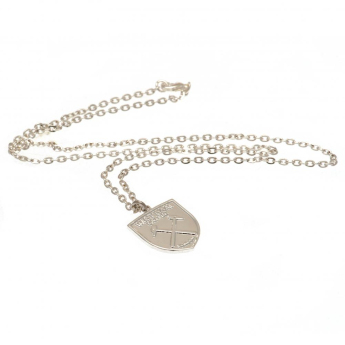 West Ham United naszyjnik z zawieszką Silver Plated Pendant & Chain CR